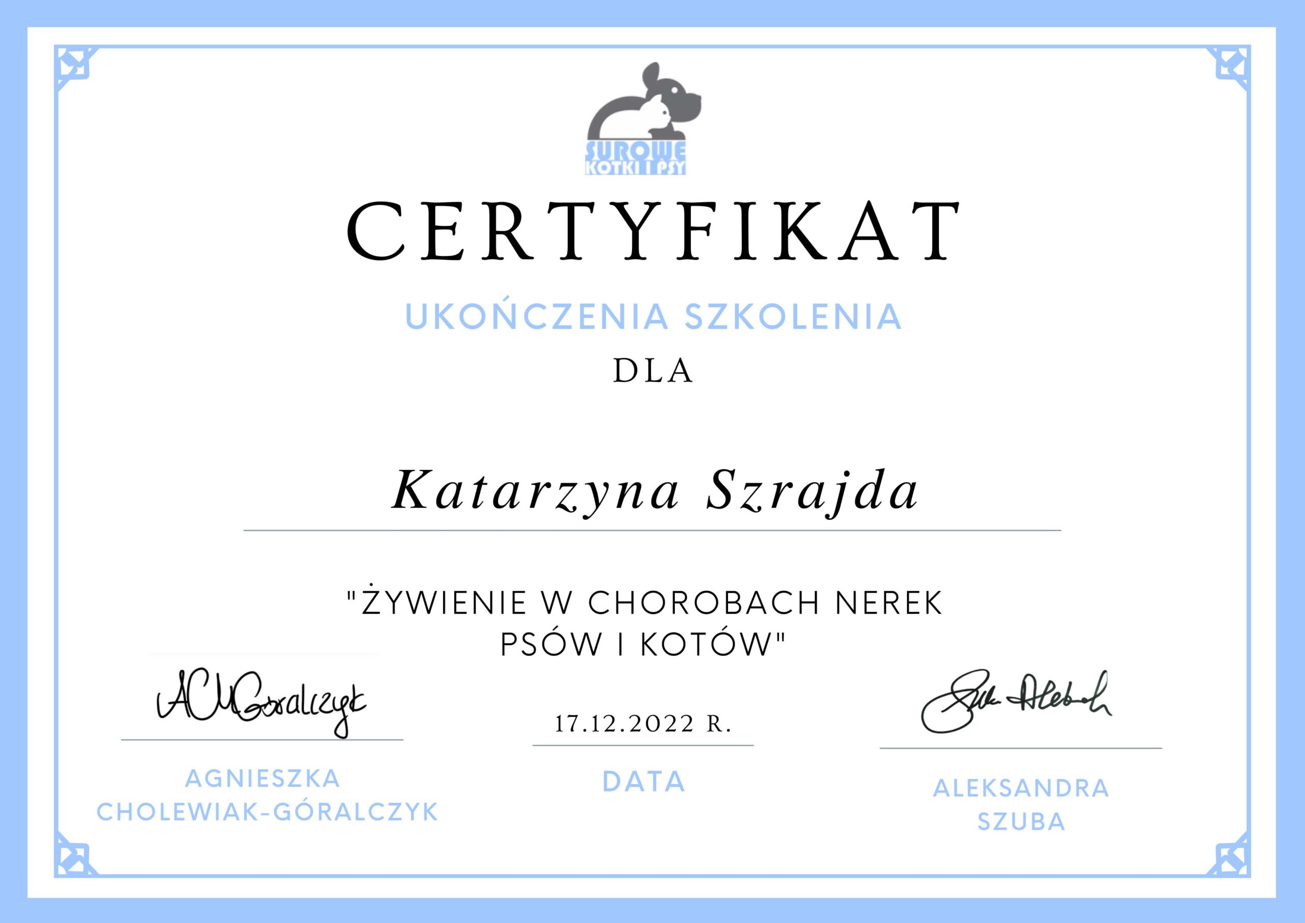Certyfikat