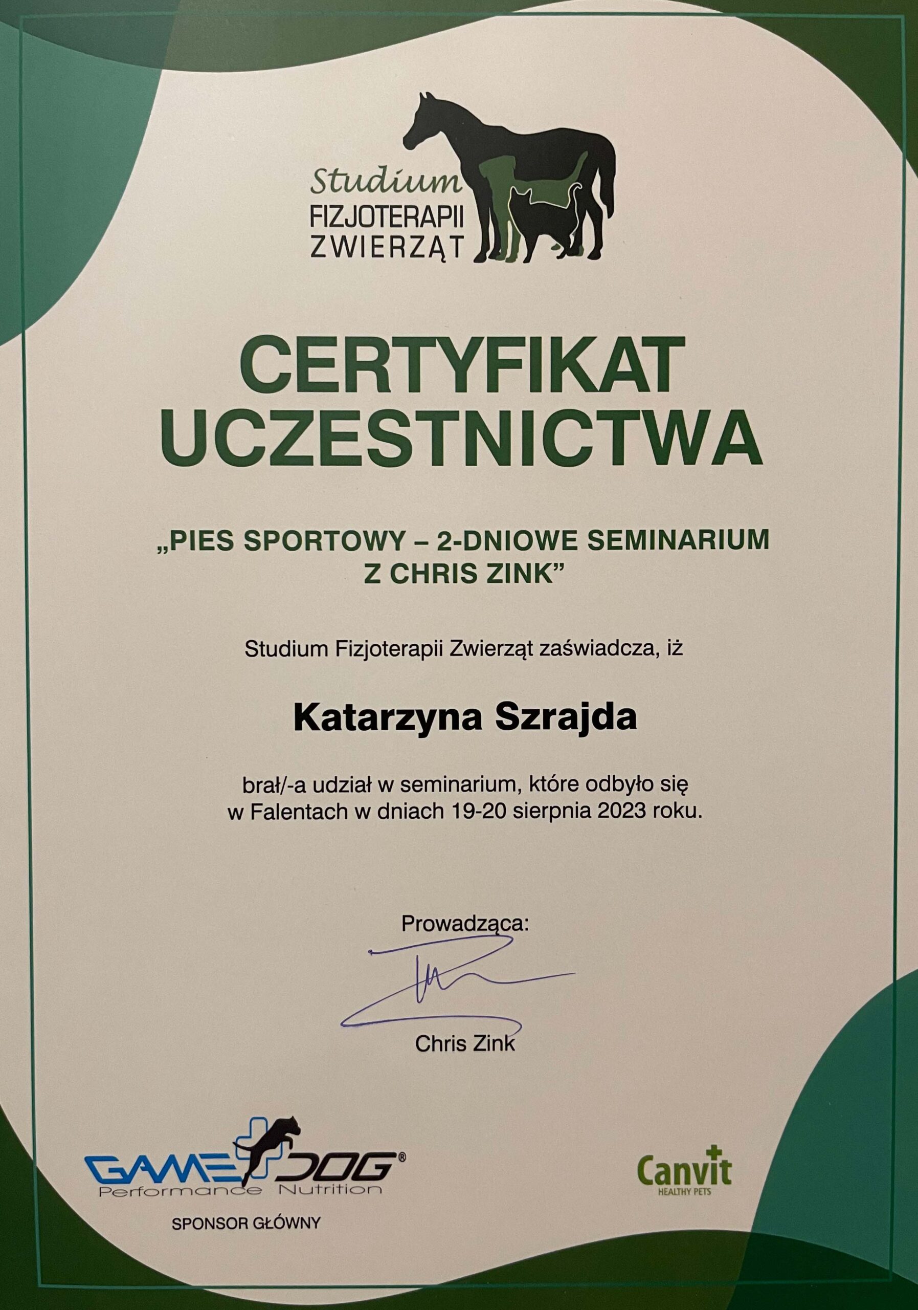 Certyfikat
