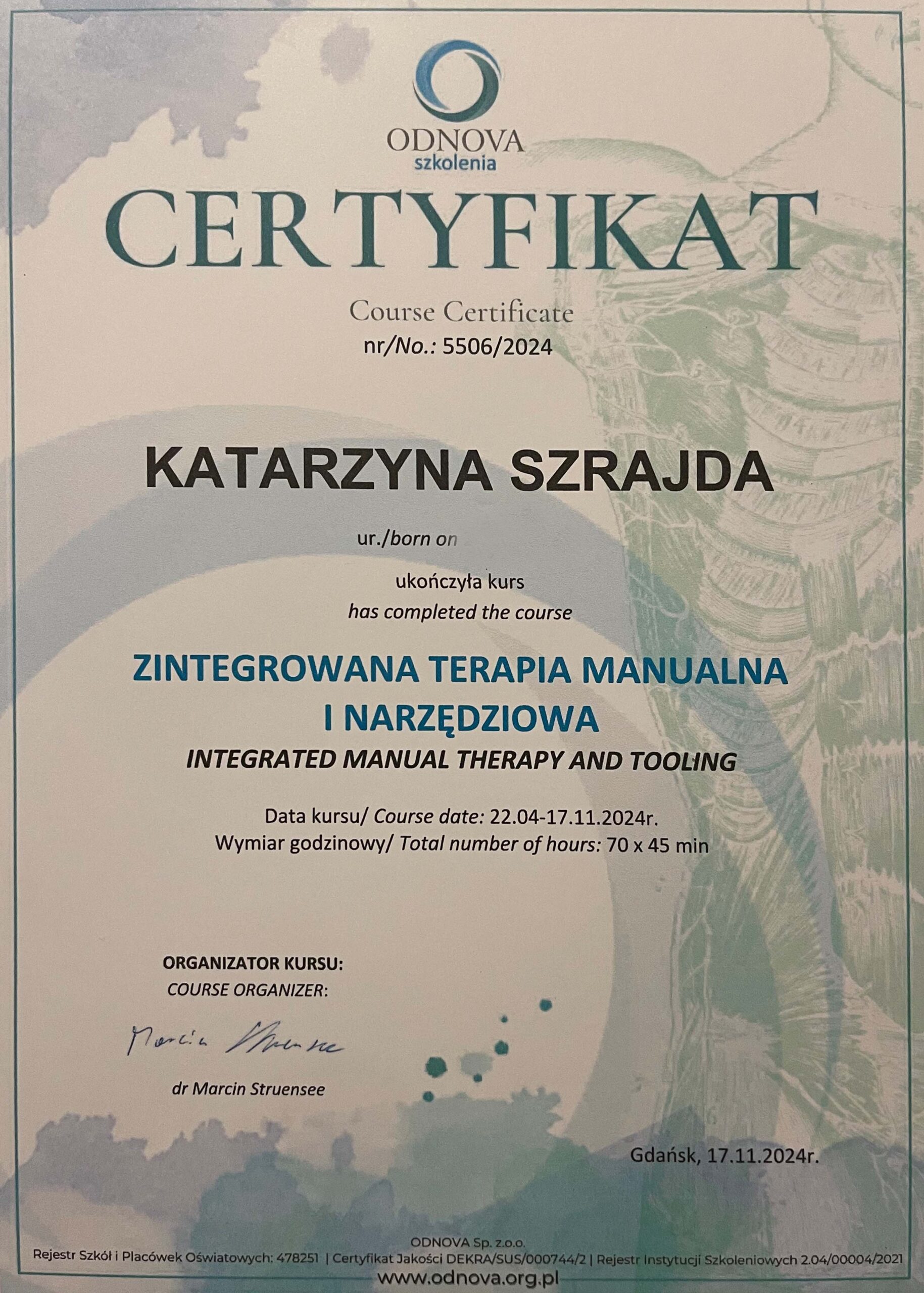 Certyfikat